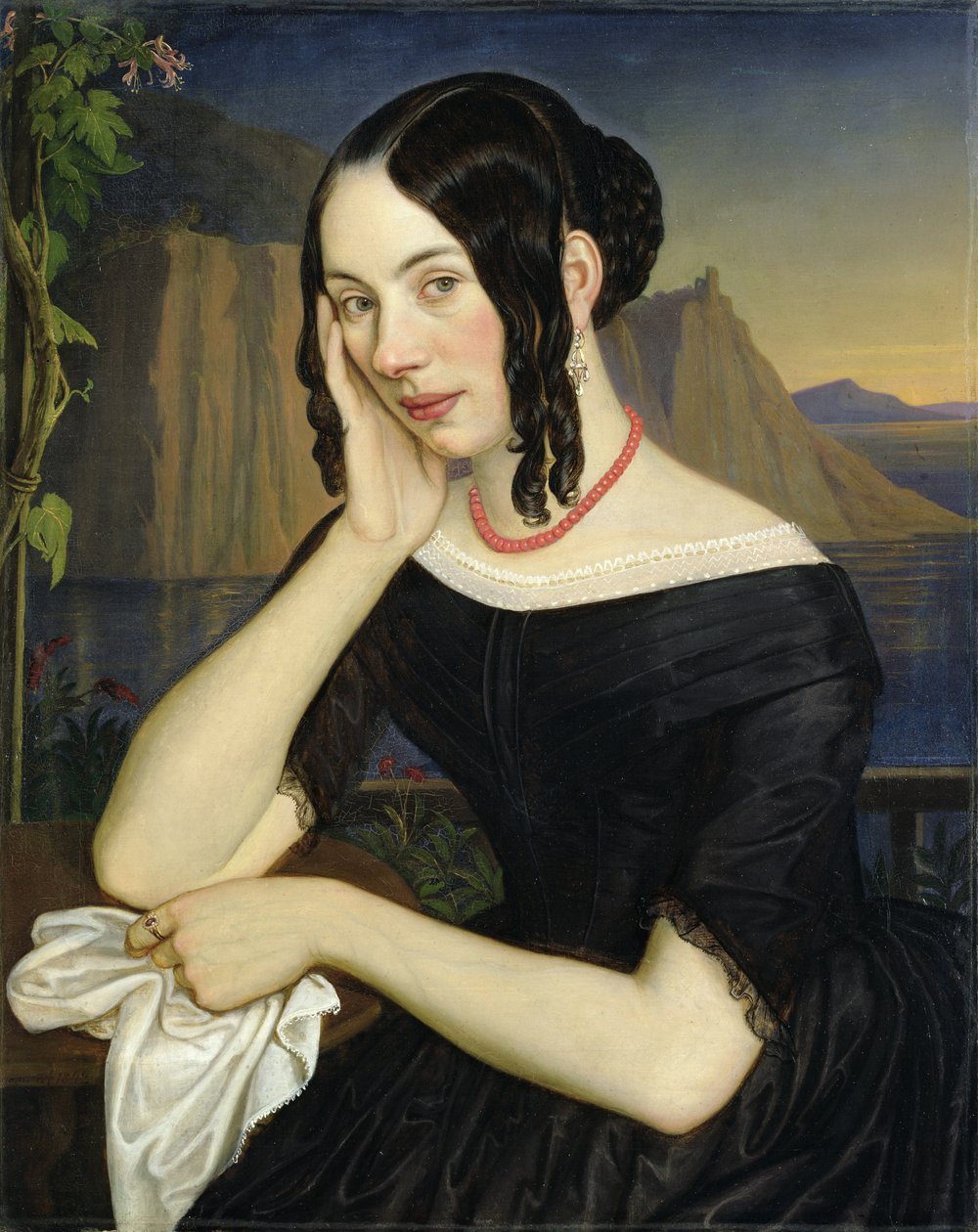 Katharina Kern fra Sterzing, 1842 av Rudolph Friedrich Wasmann