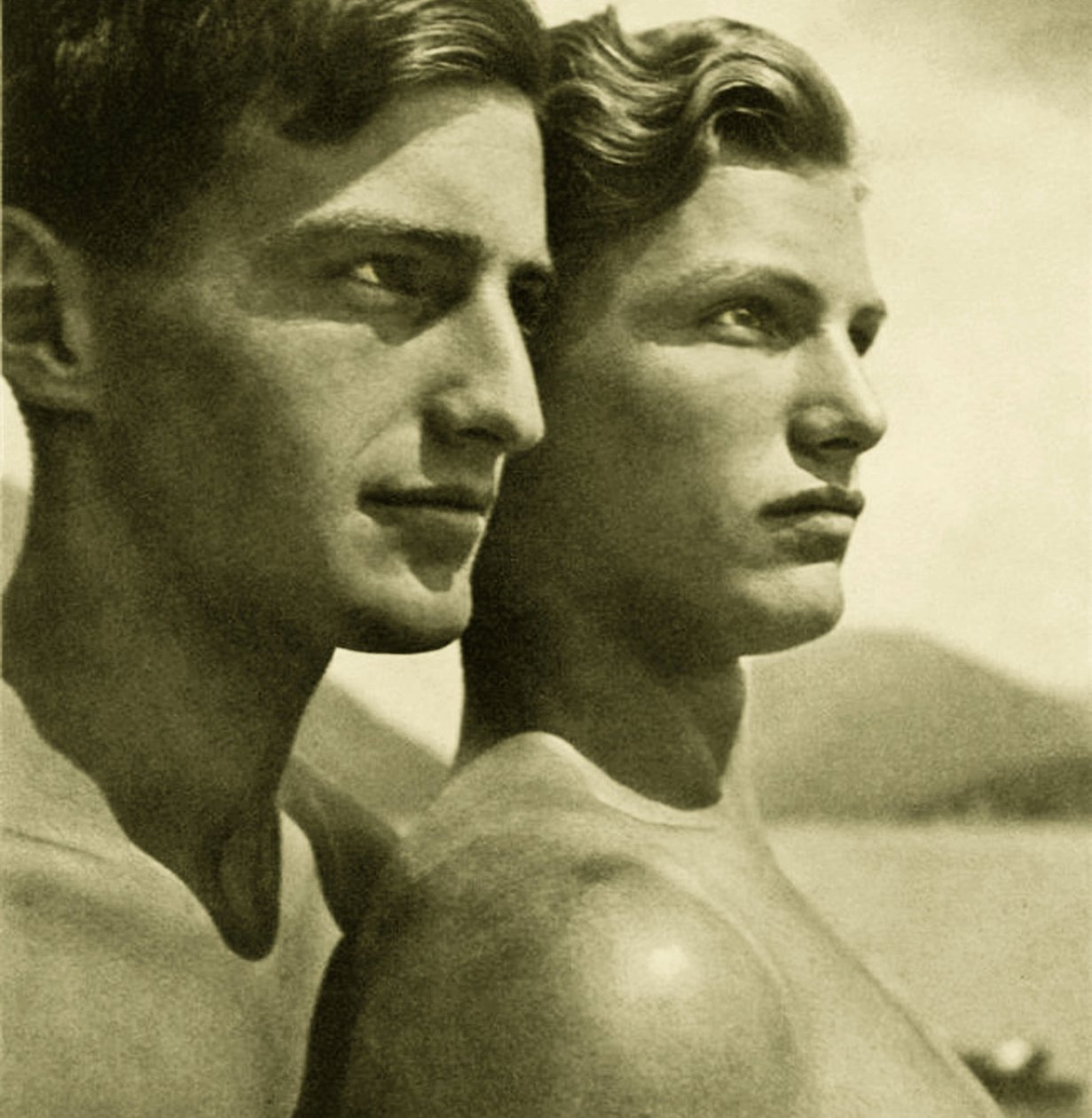Brødrene, 1928 av Rudolph Koppitz