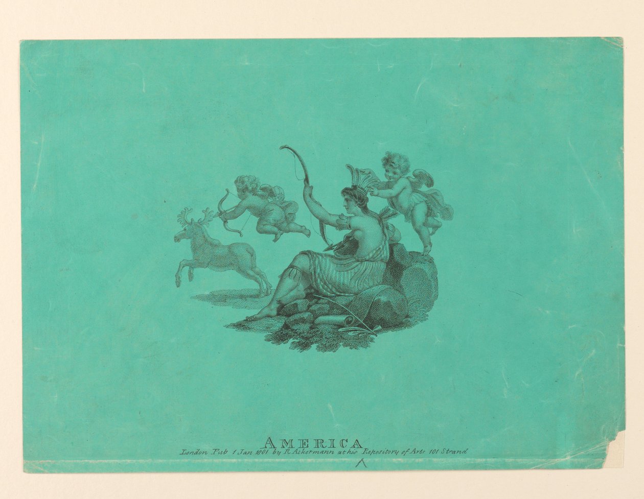 Amerika av Rudolph Ackermann