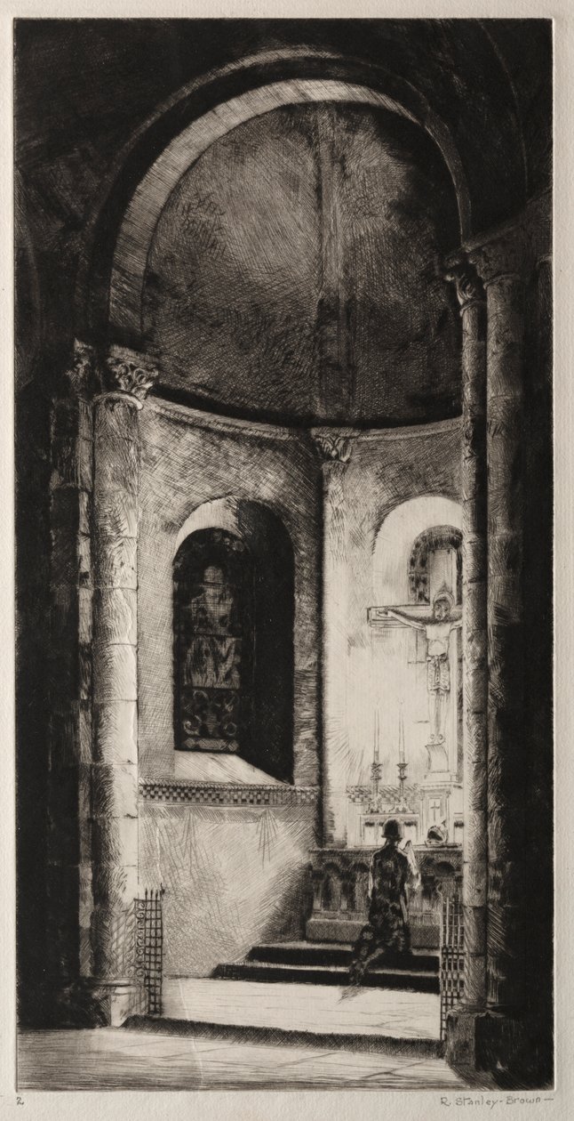 Crusader's Vigil av Rudolph Stanley Brown