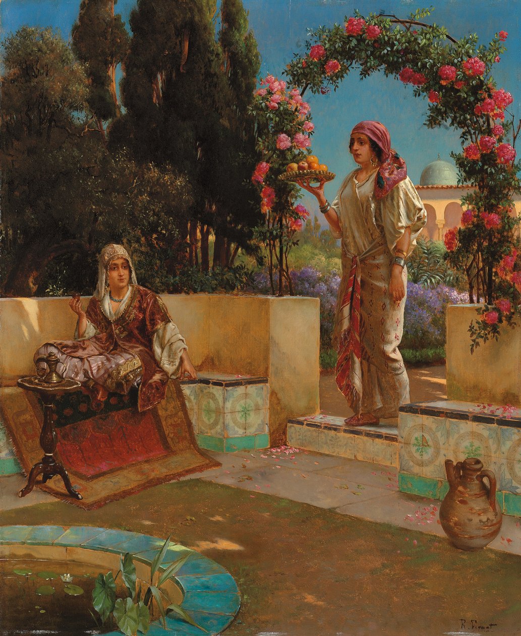 Ettermiddags te, av Rudolphe Ernst