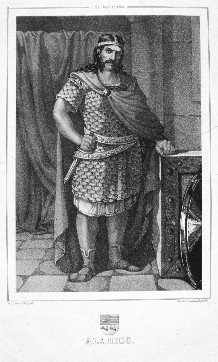 Alaric II, konge av vestgoterne av Rufino Casado