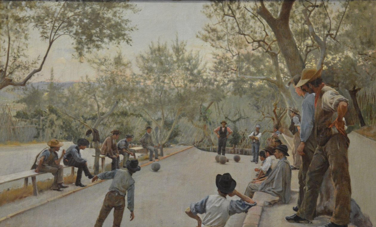 Boccia-spillet av Ruggero Focardi