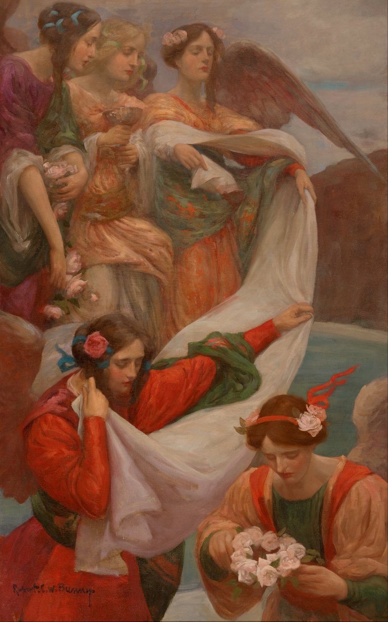 Engler synker av Rupert Bunny