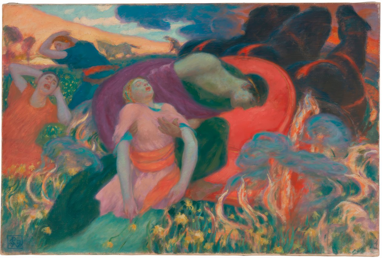 Voldtekten av Persefone av Rupert Bunny