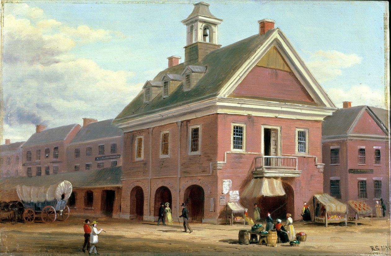 Tinghuset, Philadelphia av Russell William Thompson Smith