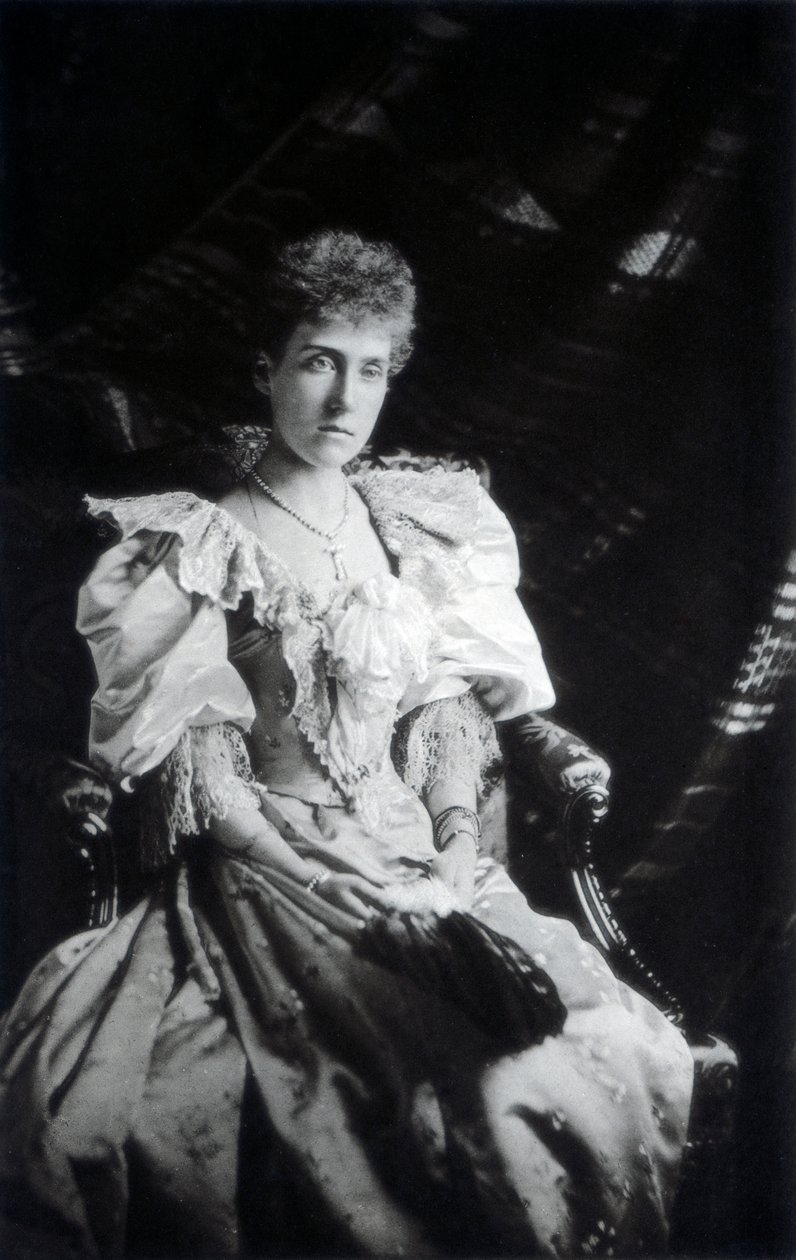 Prinsesse Marie Louise av Schleswig-Holstein 1872-1956, slutten av 1800-tallet. av Russell and Sons