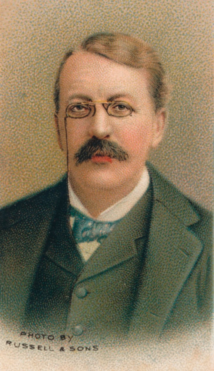 Sir Charles Villiers Stanford 1852–1924, irsk komponist, musikklærer og dirigent, 1911 av Russell and Sons