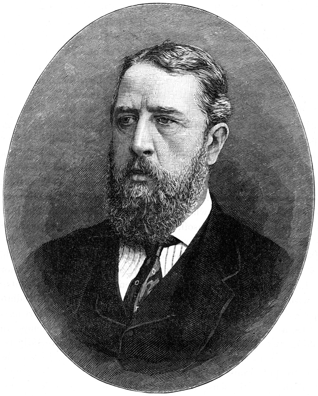 Spencer Compton Cavendish, Marquis of Hartington, britisk liberal statsmann, 1900. av Russell and Sons