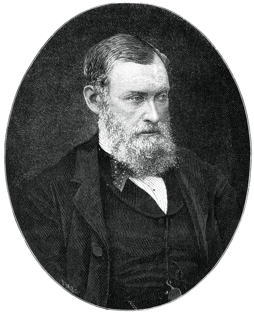 William Edward Forster , britisk industrimann fra 1800-tallet og Liberal Party-statsmann, 1900. av Russell and Sons