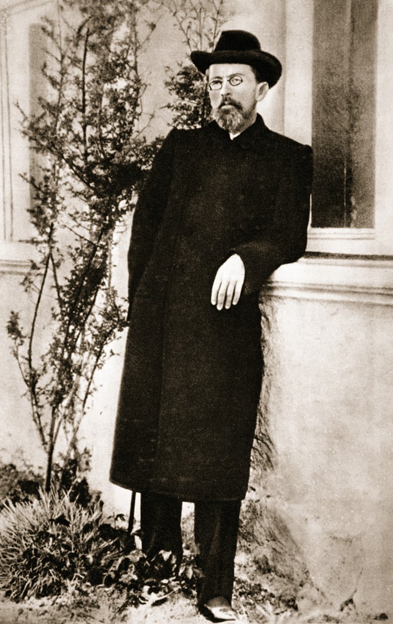 Anton Tsjekhov (fotogravyr) av Russian Photographer