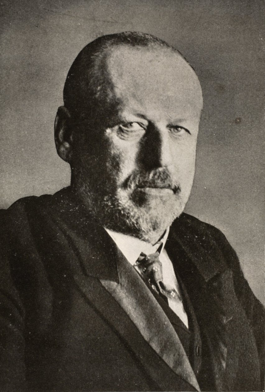 M.V. Rodzianko, president for den keiserlige dumaen under den gamle og nye regjeringen av Russian Photographer