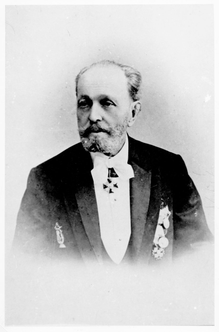 Marius Petipa, ca. 1887 av Russian Photographer