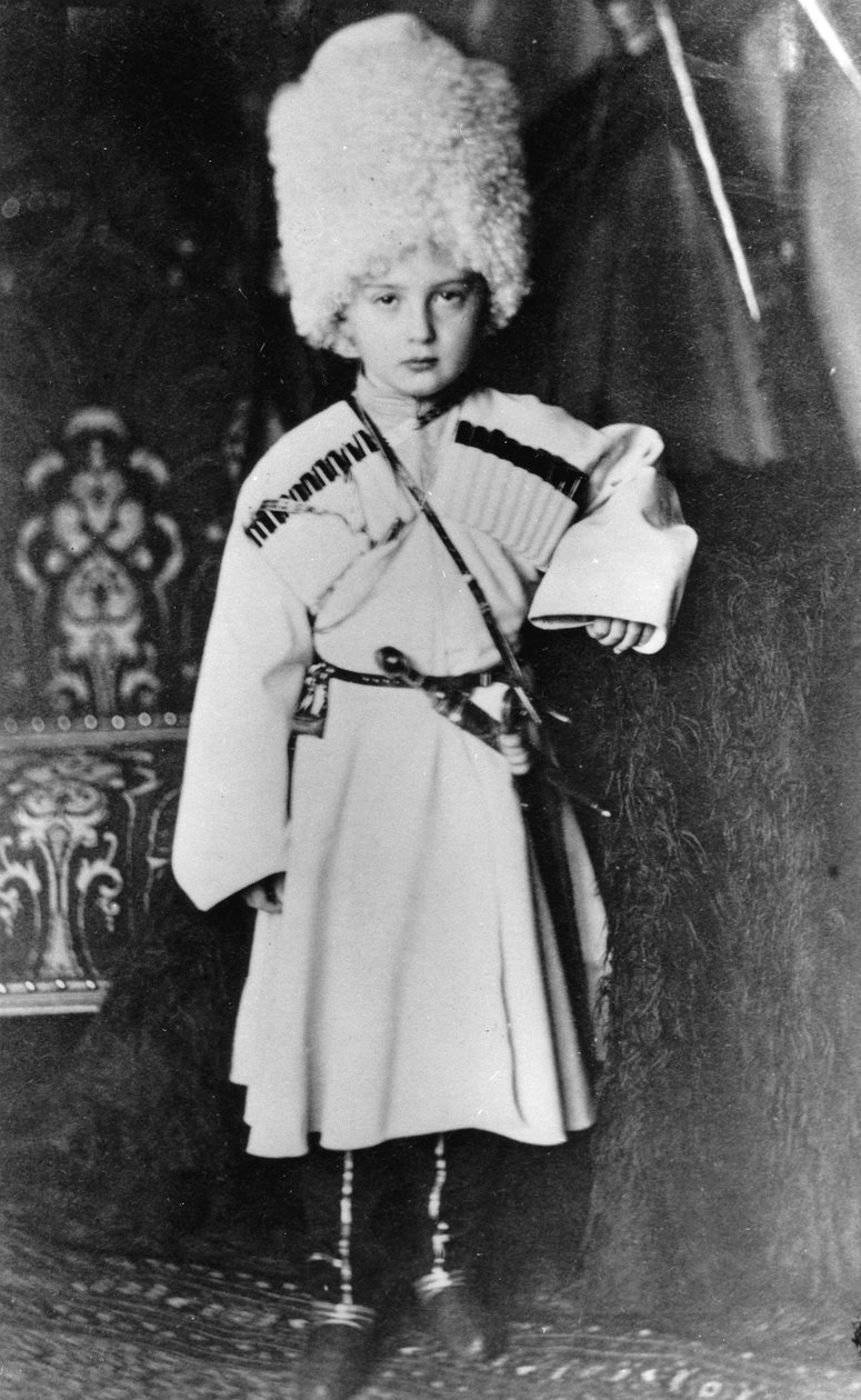 Portrett av storhertug Nicholas Mikhailovich av Russland av Russian Photographer
