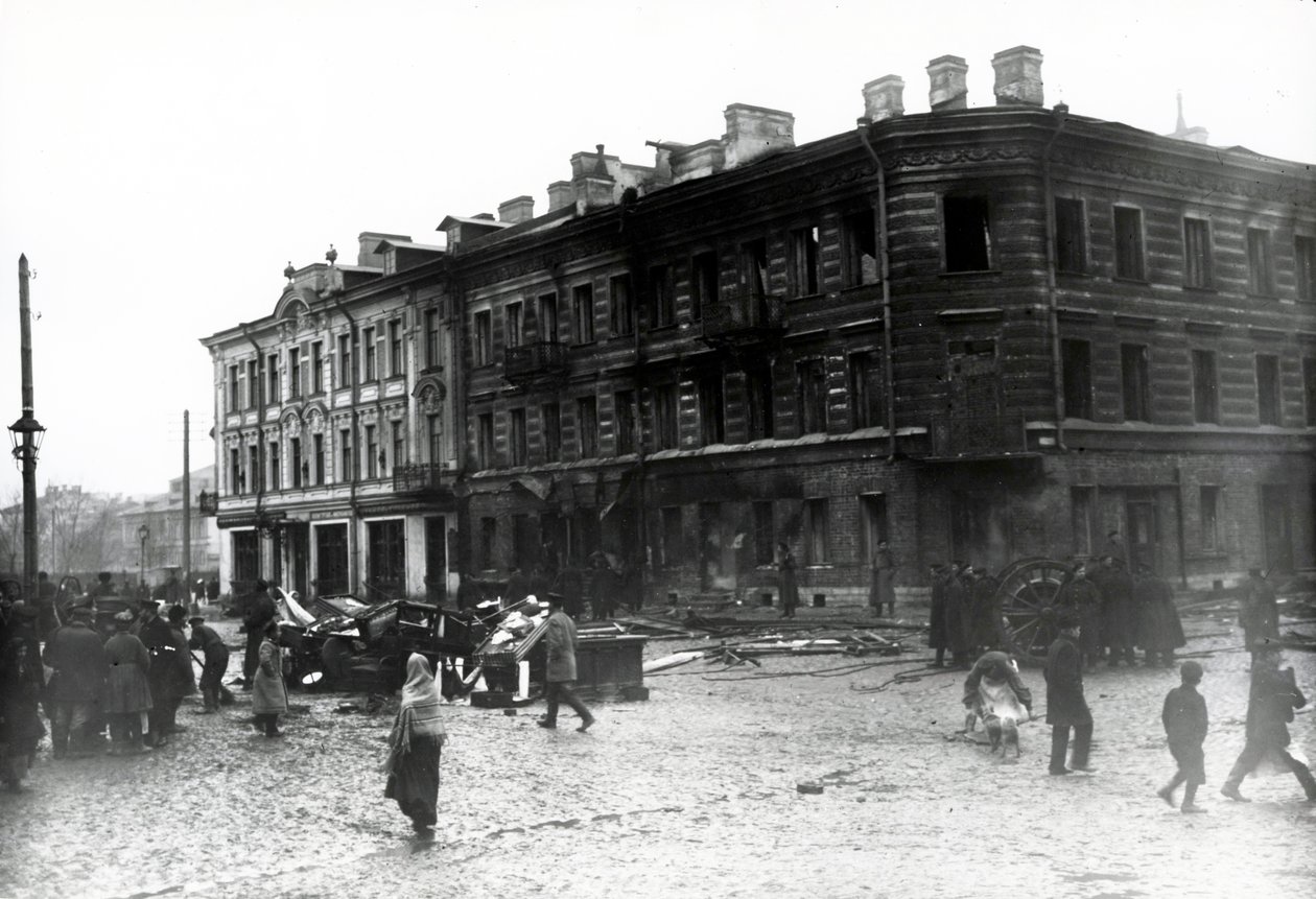 Kronstadt-opprøret, 1921 av Russian Photographer