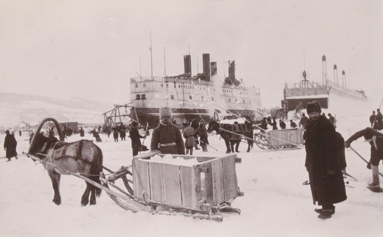 SS Baikal ved Baikalsjøen av Russian Photographer