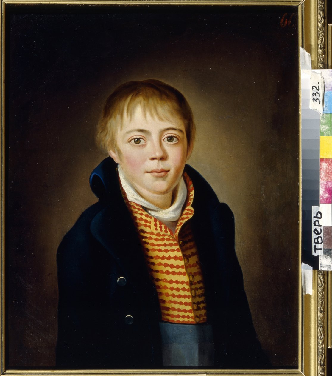 Grev Alexander Alexeyevich Galitzine av Russian School