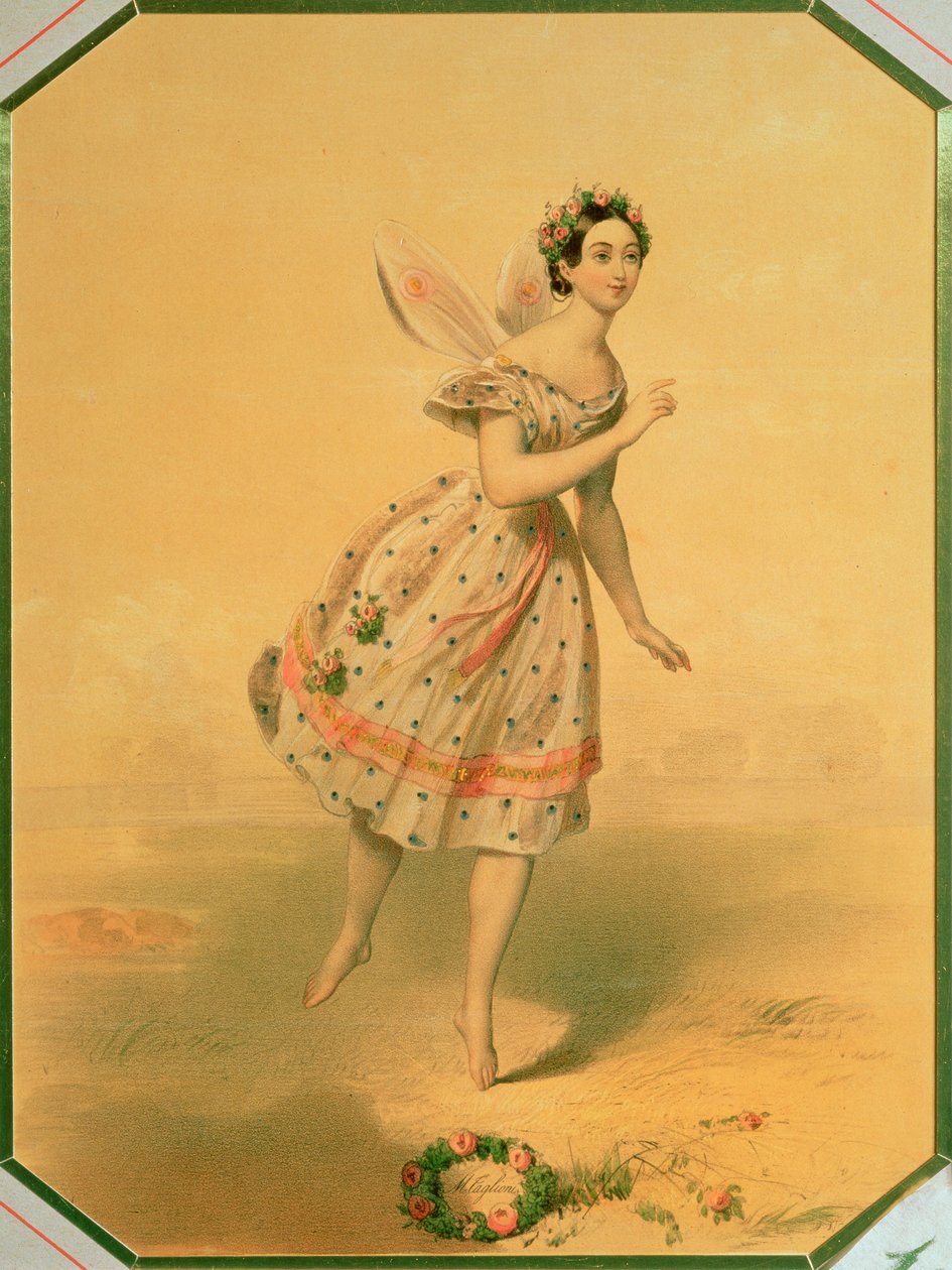 Danser Maria Taglioni (1804-84) i balletten 