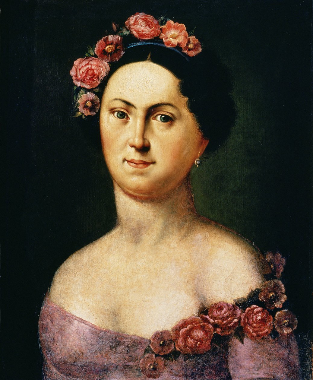 Portrett av Avdotia Istomina, 1830-tallet av Russian School