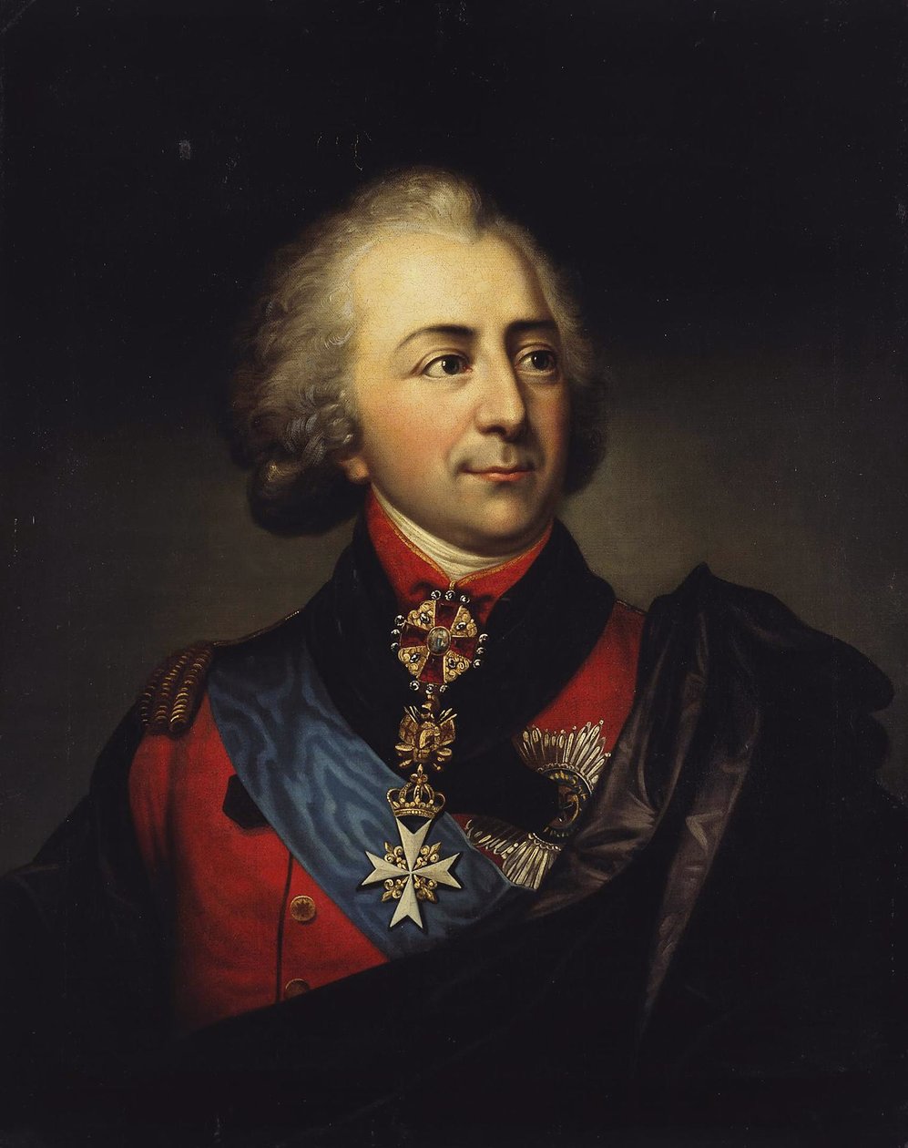Portrett av Ivan Pavlovich Kutaysov av Russian School