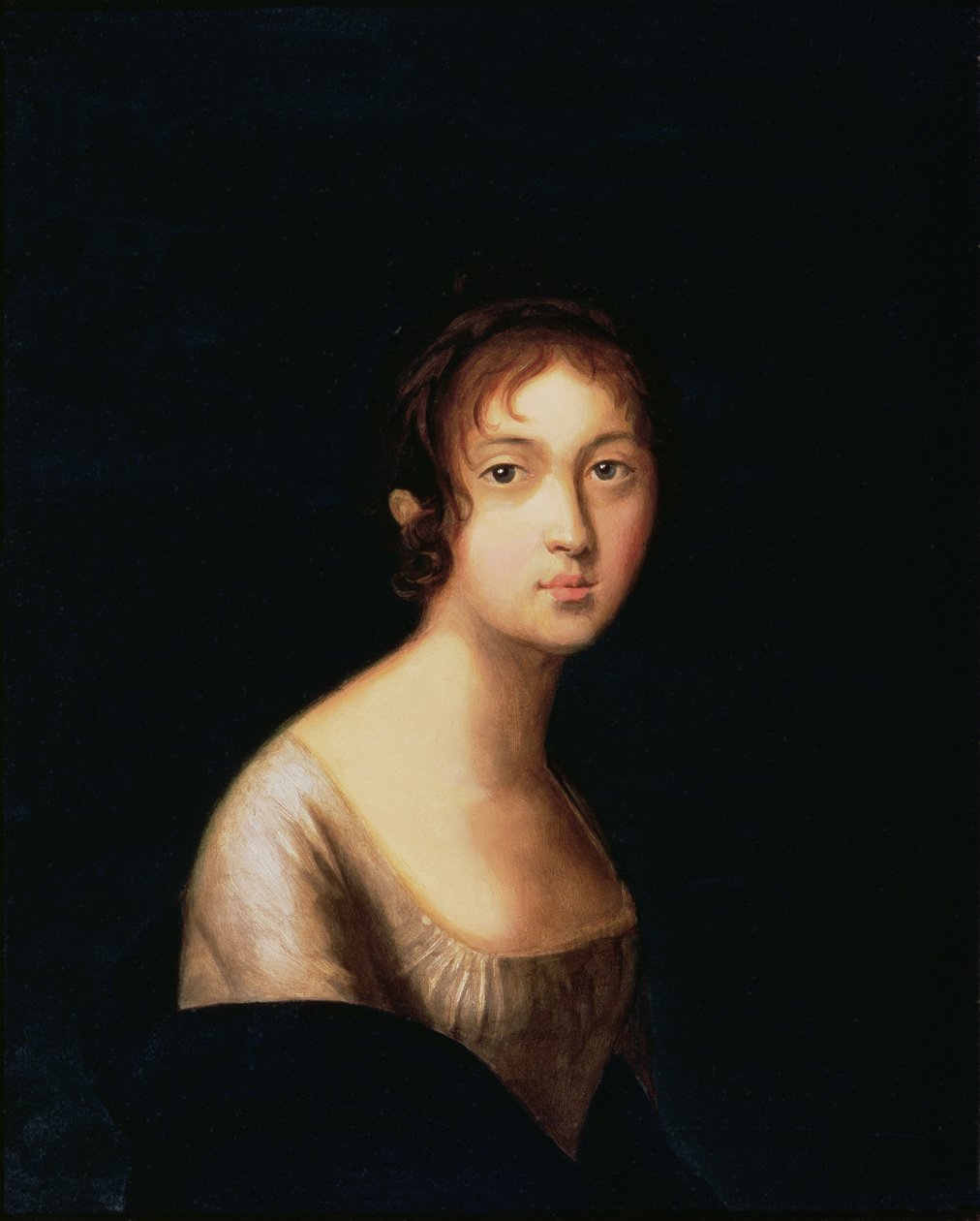 Portrett av Natalia Goncharova, 1820-tallet av Russian School