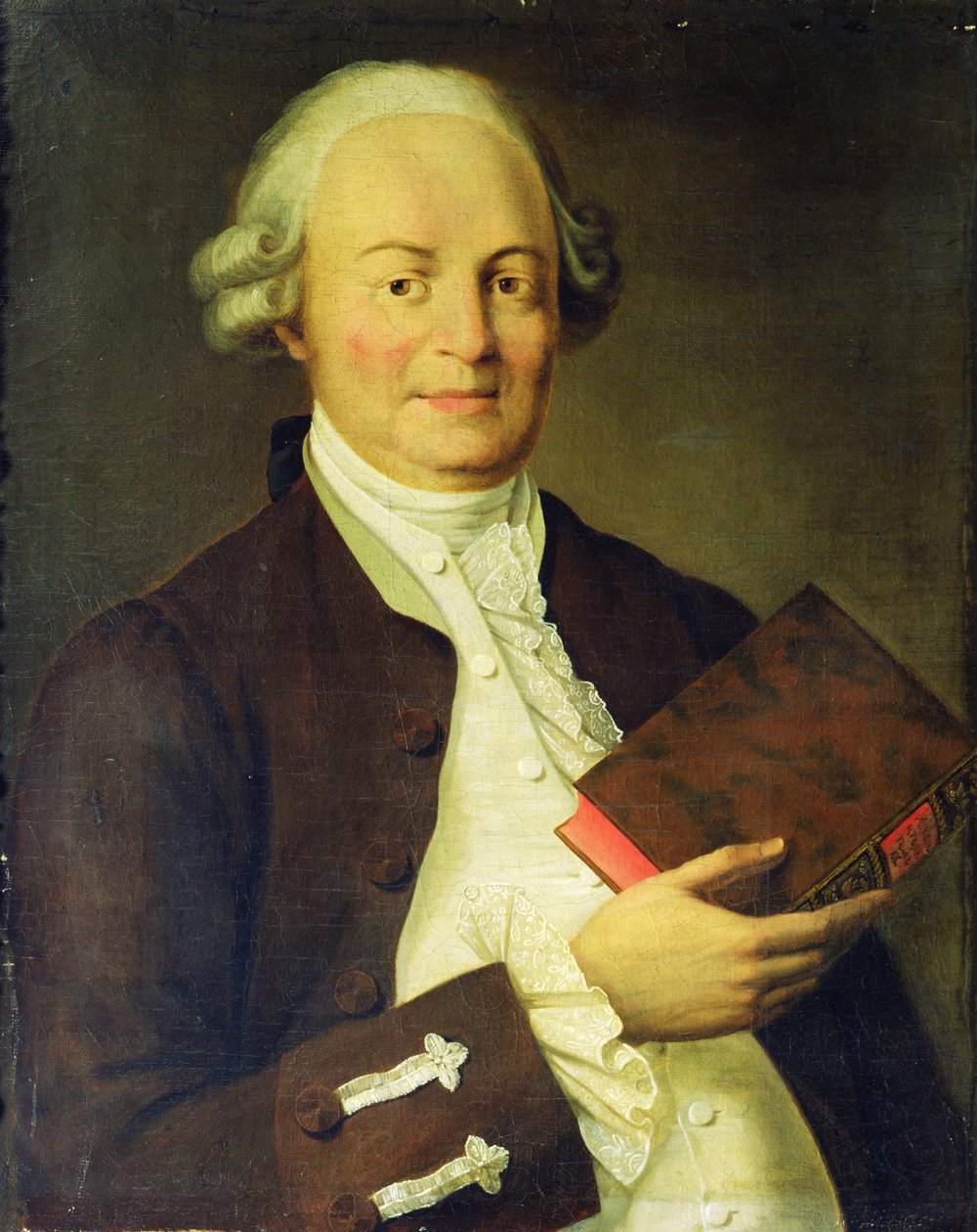 Portrett av Vasili K. Trediakovsky av Russian School