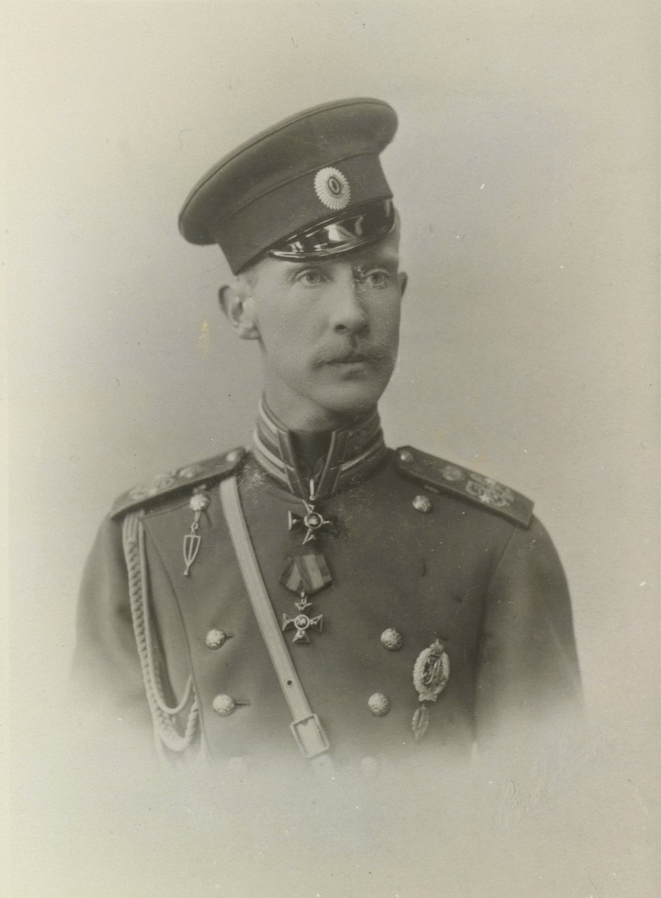 Dimitri Constantinovitch de Russie - storhertug Dimitri Constantinovich av Russland (1860-1919), Anonym . Fotografi, c. 1895. Russisk stats film- og fotoarkiv, Krasnogorsk av Russian Photographer