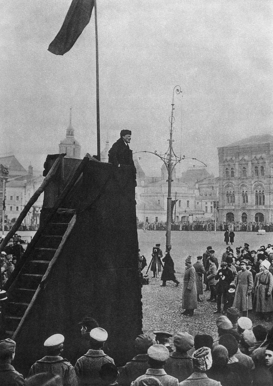 Lenin, Røde plass, Moskva av Russian Photographer