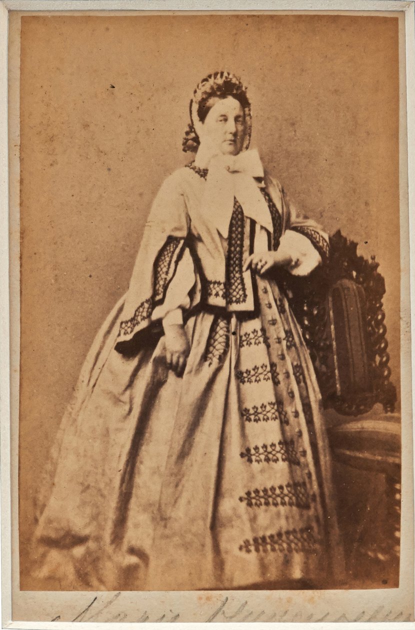 Marie Nikolaievna de Russie (1819-1876) - Storhertuginne Maria Nikolaevna av Russland (1819-1876), hertuginne av Leuchtenberg, anonym. Albumin bilde av Russian Photographer