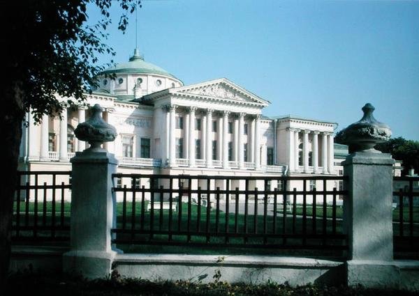 Sheremetyev-palasset i Ostankino, bygget på 1770-tallet av Russian School
