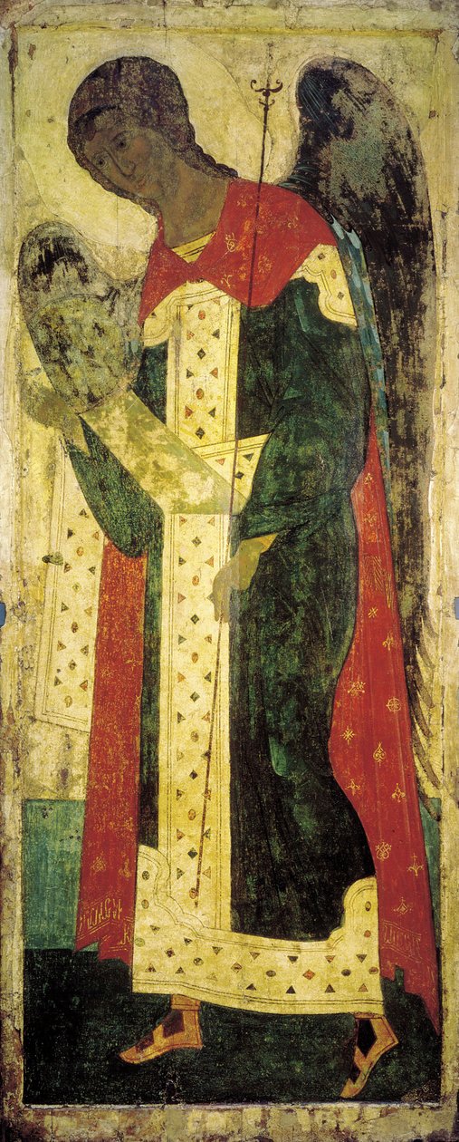 Erkeengelen Gabriel, 1408. av Russian icon.