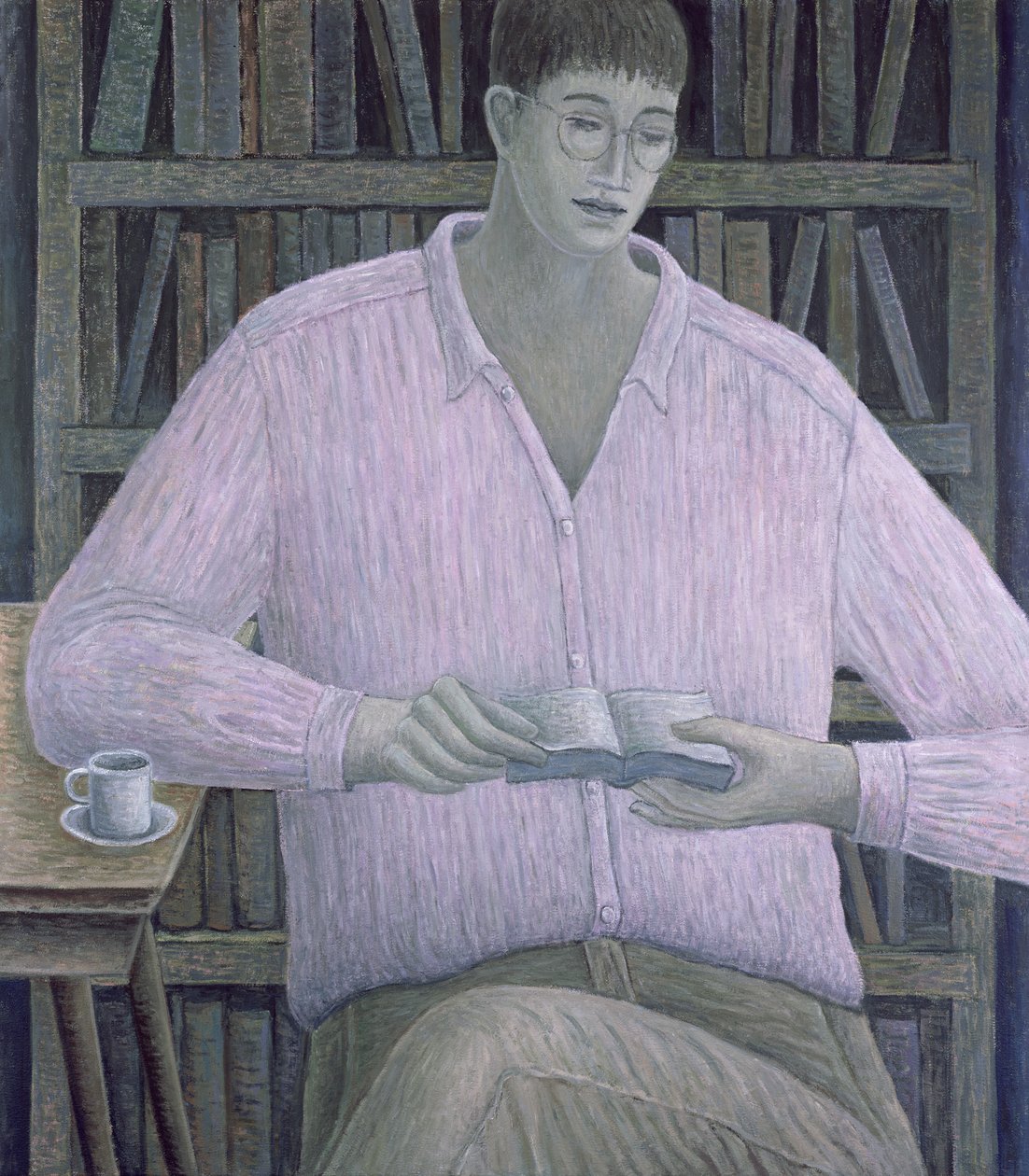 Man Reading, 1998 av Ruth Addinall