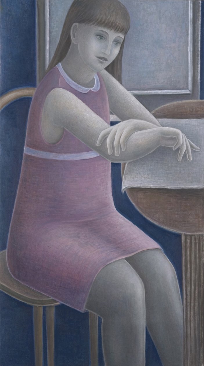 Ung jente leser, 2008 av Ruth Addinall
