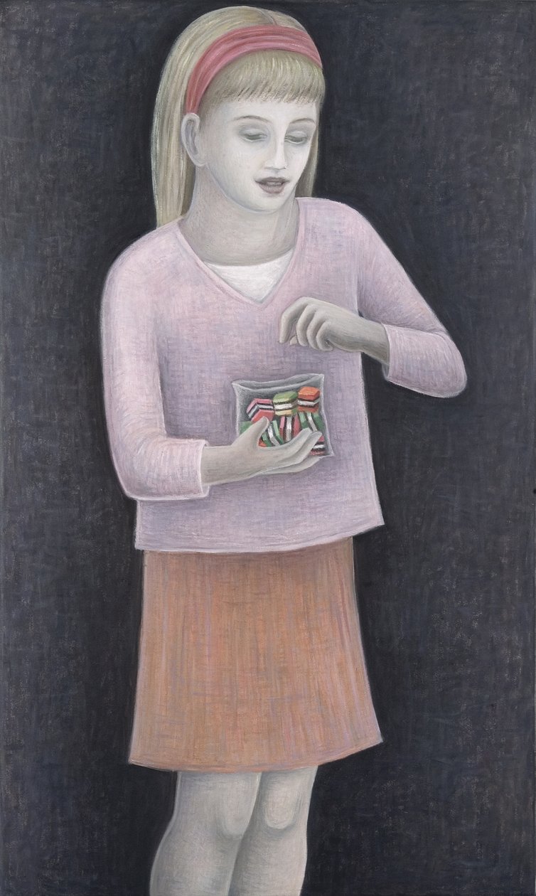 Ung jente med søtsaker, 2007 av Ruth Addinall