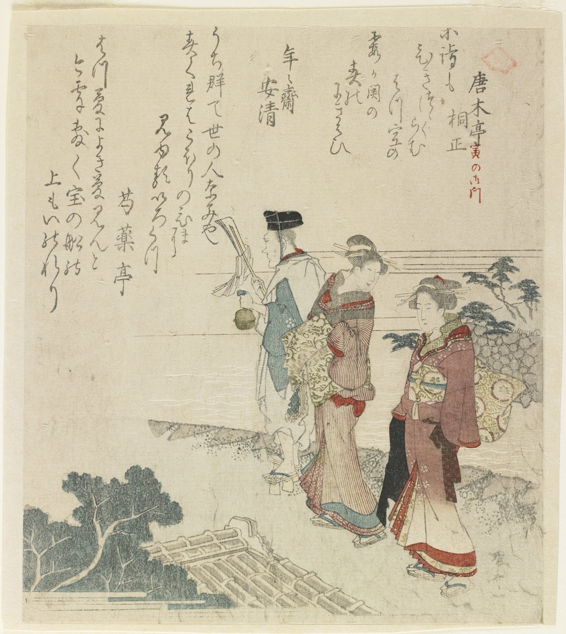 Tiger Gate, 1818 av Ryuryukyo Shinsai