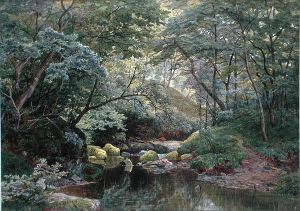 En skogsstrøm av S.G. Williams Roscoe