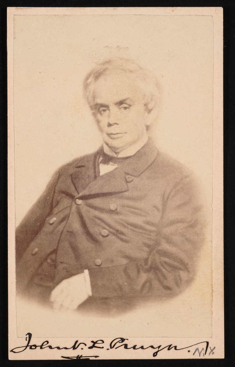 Portrett av John V. L. John VanSchaick Lansing Pruyn 1811-1877, før 1877. av SJ Thompson