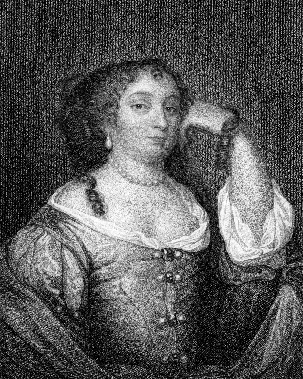 Anne Hyde, hertuginne av York, mor til Mary II og dronning Anne, 1825. av S. Freeman