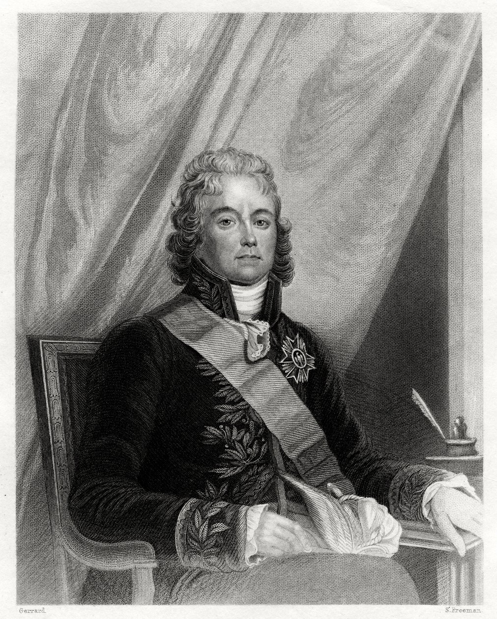 Charles Maurice de Talleyrand-Perigord, fransk diplomat, 1800-tallet av S. Freeman