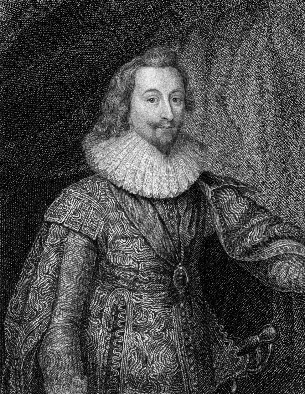 George Villiers, 1. hertug av Buckingham 1592-1628, 1824. av S. Freeman