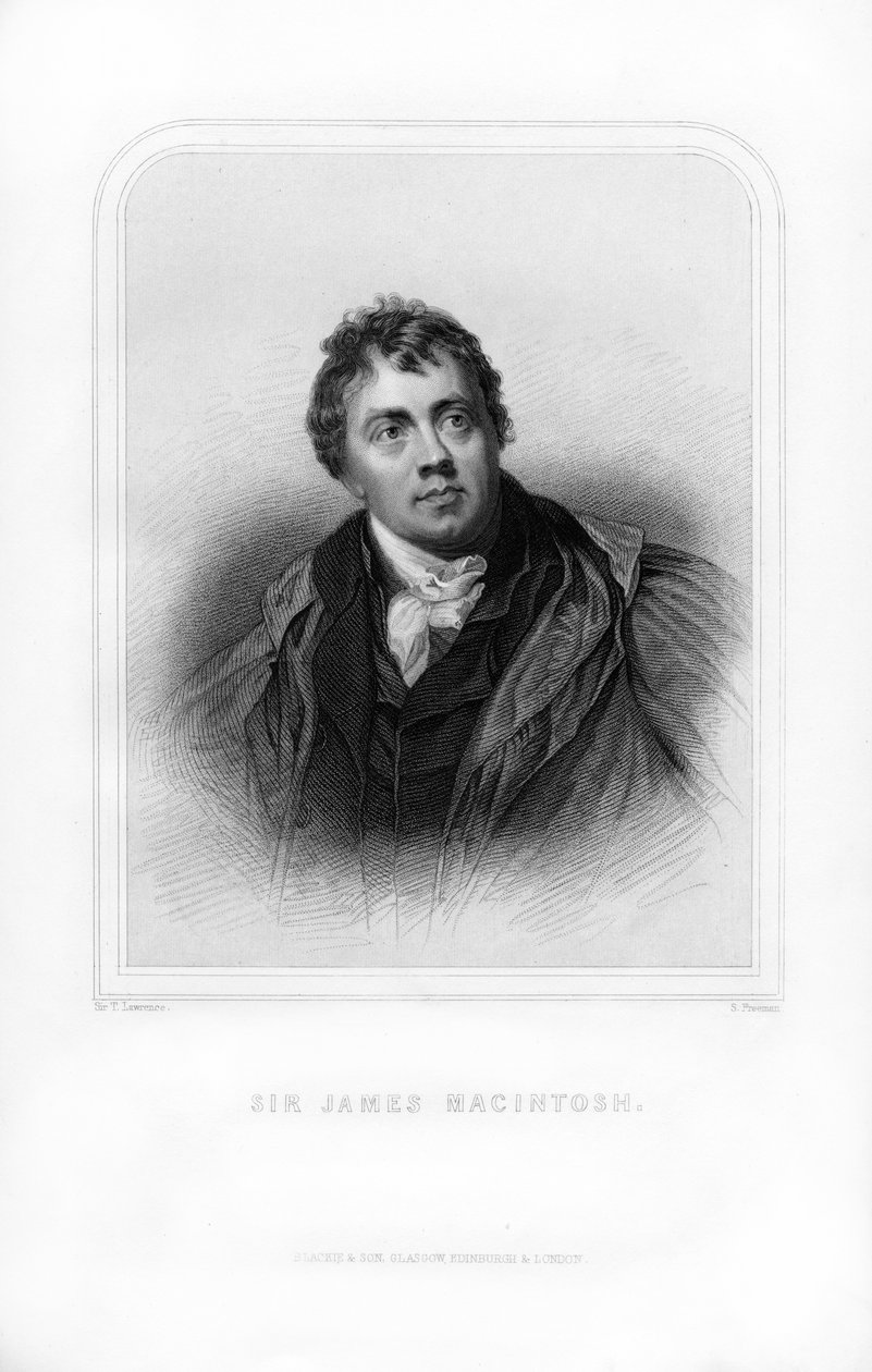 Sir James Mackintosh , skotsk forfatter og filosof, 1870. av S. Freeman