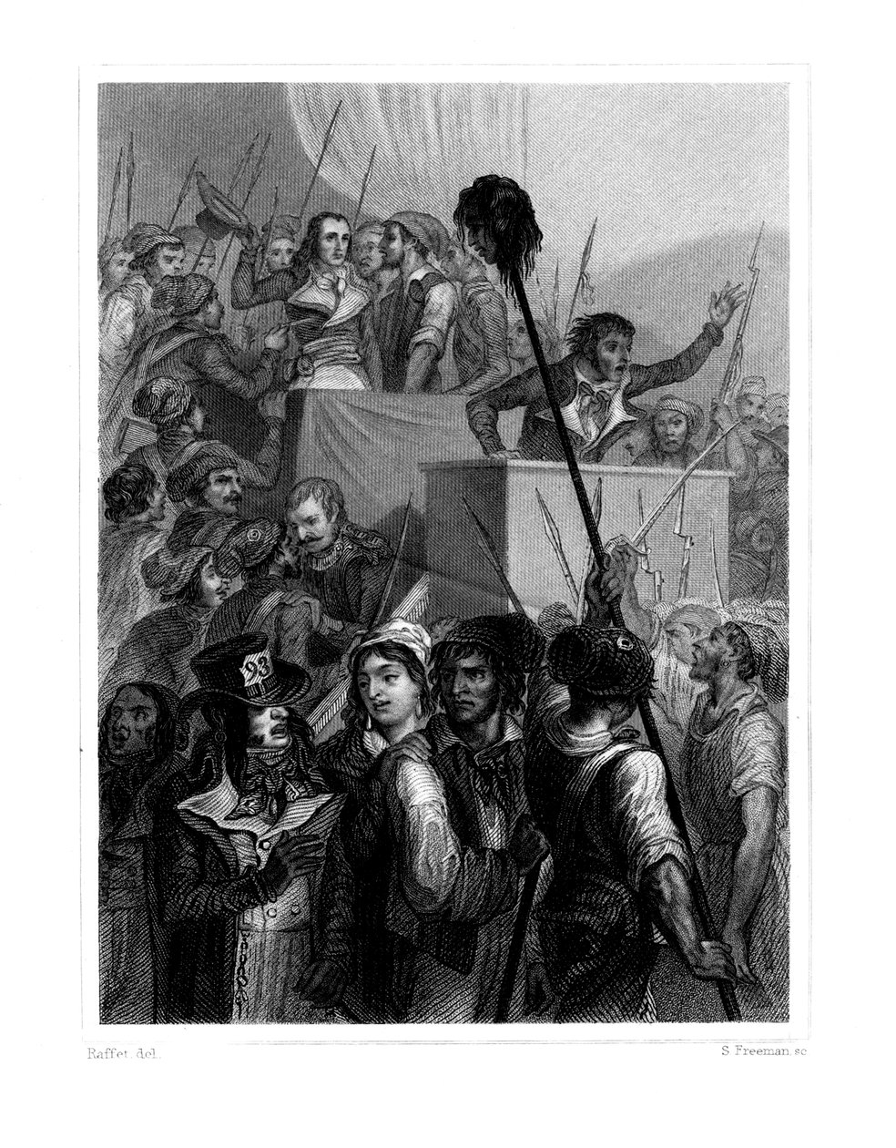 Folket ved konvensjonen, 20. mai 1795, 1845 av S. Freeman