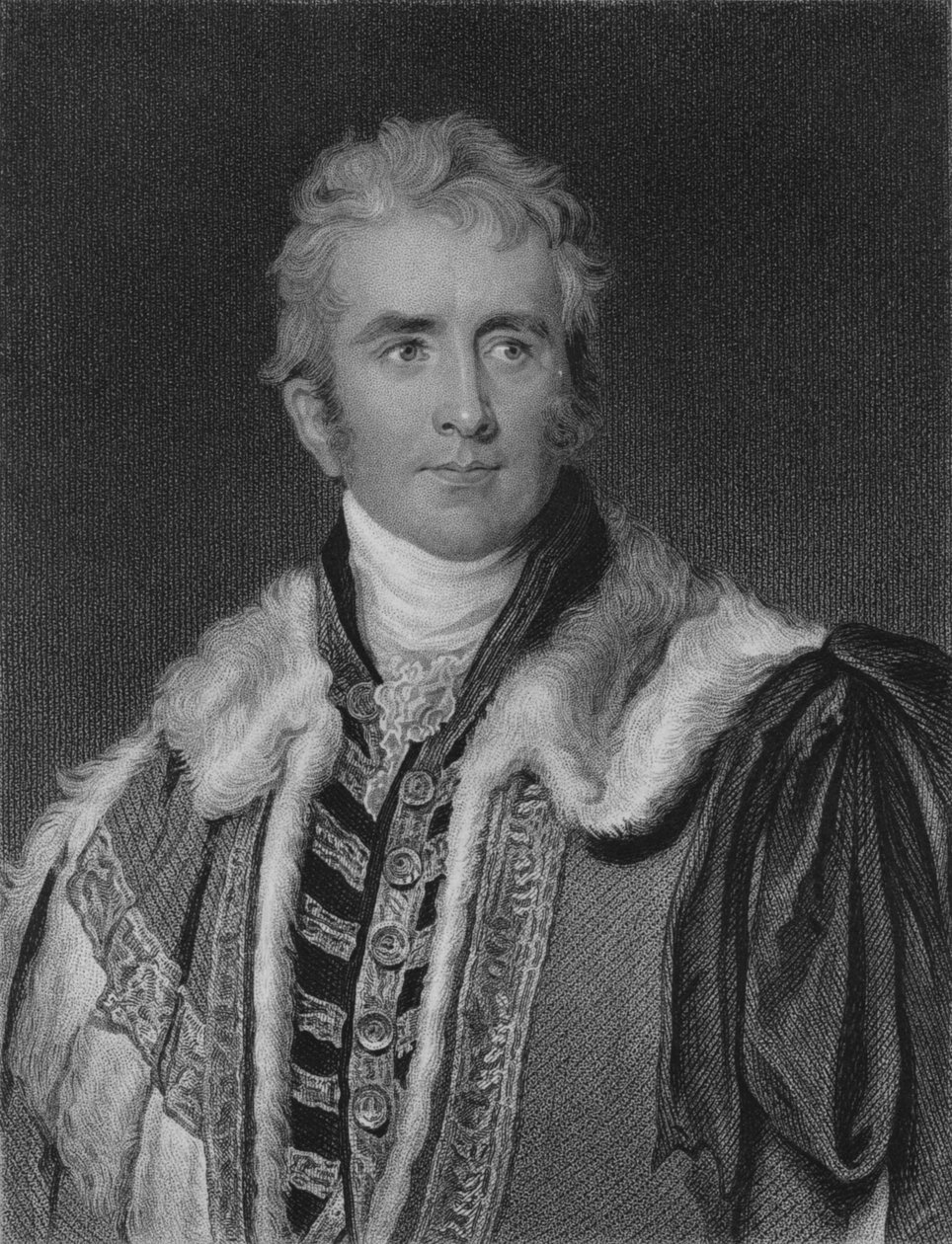 William Pitt Amherst, Earl Amherst, tidlig på 1800-tallet. av S. Freeman