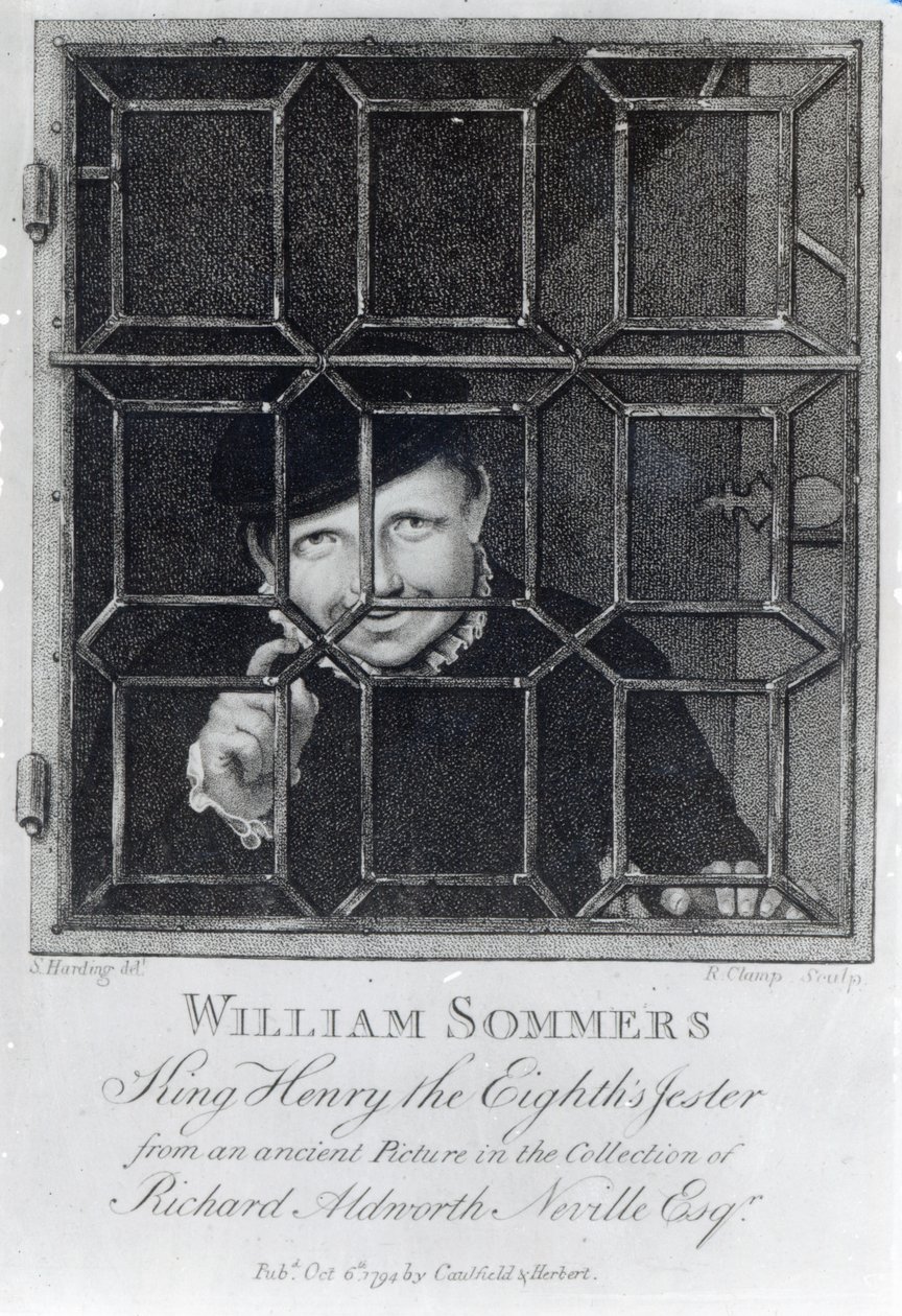 William Sommers, gravert av R. Clamp, 1794 av S. Harding