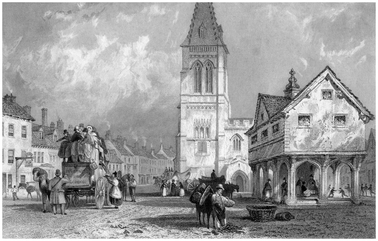 Market Harborough, Leicestershire, 1800-tallet av S. Lacey