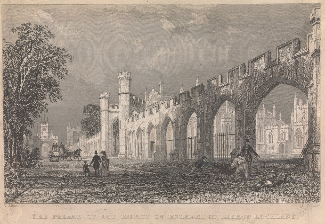Palace of the Bishop of Durham, i Bishop Auckland; side 96 (bind 1) av S. Lacey
