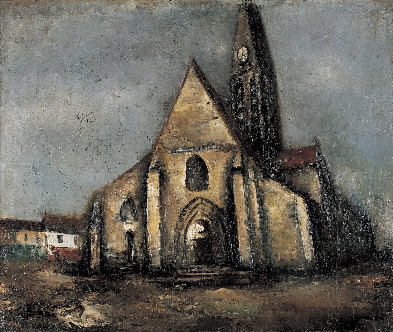 Church Alley i Paris av Saeki Yuzo