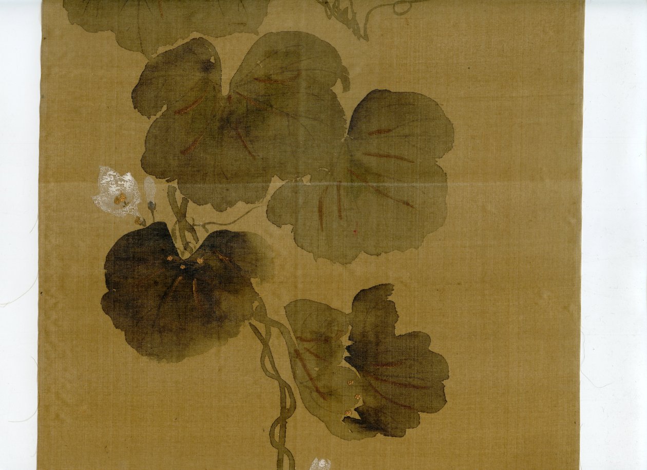 wittig.collection.painting.02.flowering.gourd.vine.rinpa.school.signature. &. seal.of.sakai.hoitsu.scanset.04.of.07 av Sakai Hoitsu