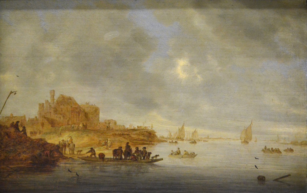 Baccalaureat av Salomon van Ruisdael or Ruysdael