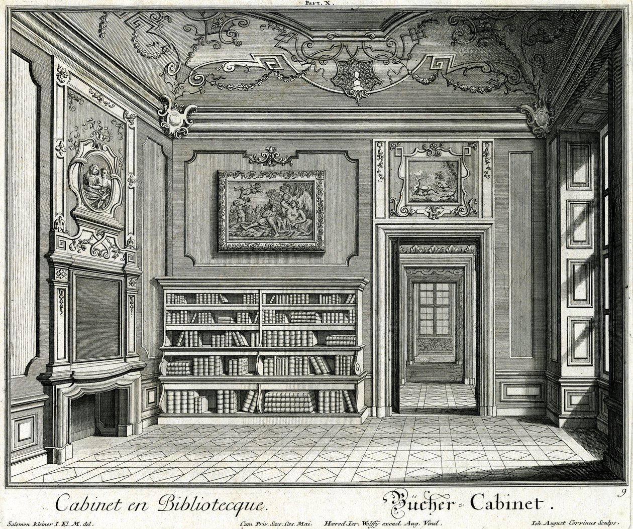 bokskap av Salomon Kleiner